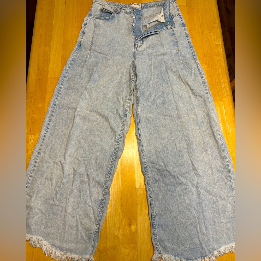 Free People We The Free Old West Slouchy High Rise Jeans